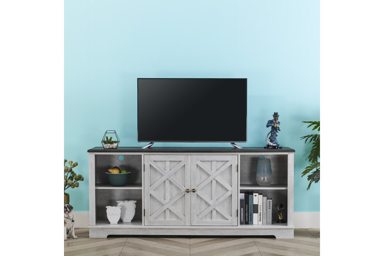 White entertainment center 75 deals inch tv